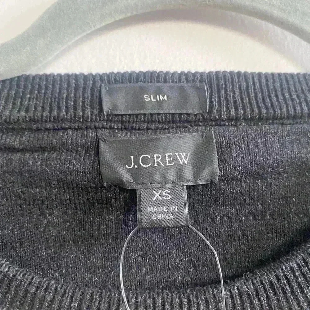 J.Crew‎ slim gray crewneck sweater XS